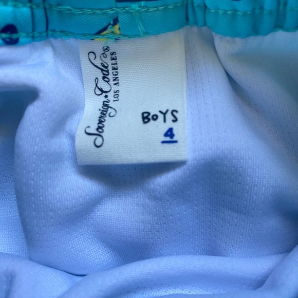 NWT Sovereign Code Boys Joy Ride Boards & Palms Top & Bottom Rash Guard Set (4) - Picture 9 of 12